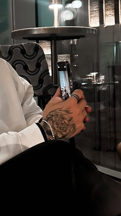 Instagram post by @sabinateodorescu for Trendhim. Caption reads: The jewelry are obviously from @trendhim . The....