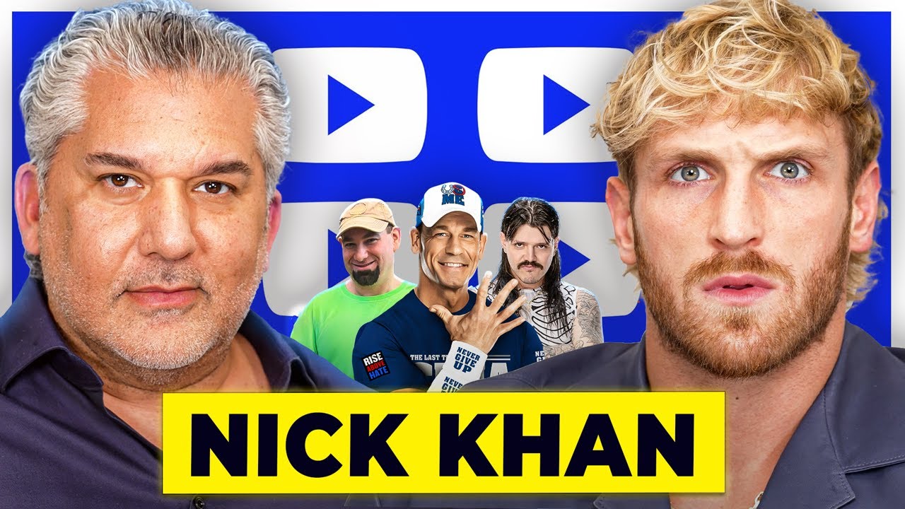 YouTube post by @Impaulsive for WWE. Caption reads: WWE CEO Nick Khan on John Cena’s Last Match, [...].