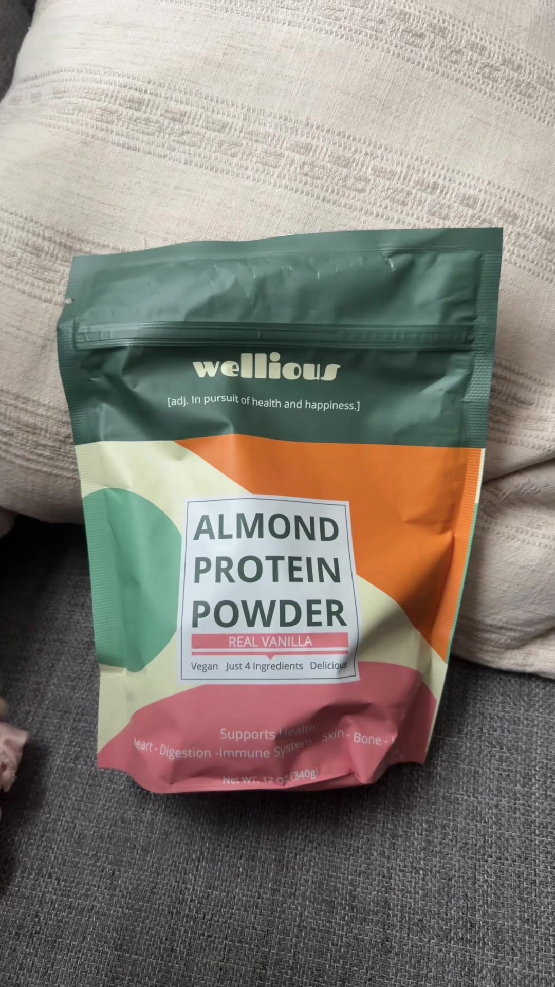TikTok post by @meriiaam0 for Wellious. Caption reads: IM SO EXCITED TO TRY @Wellious....