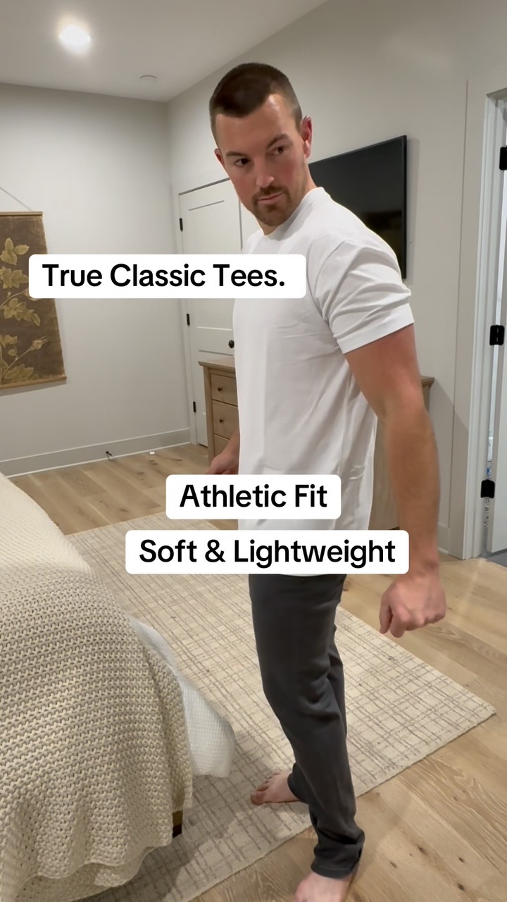 Instagram post by @chasethepa for True Classic. Caption reads: From dad mode 🫠 to dad goals 😎
One True Classic....