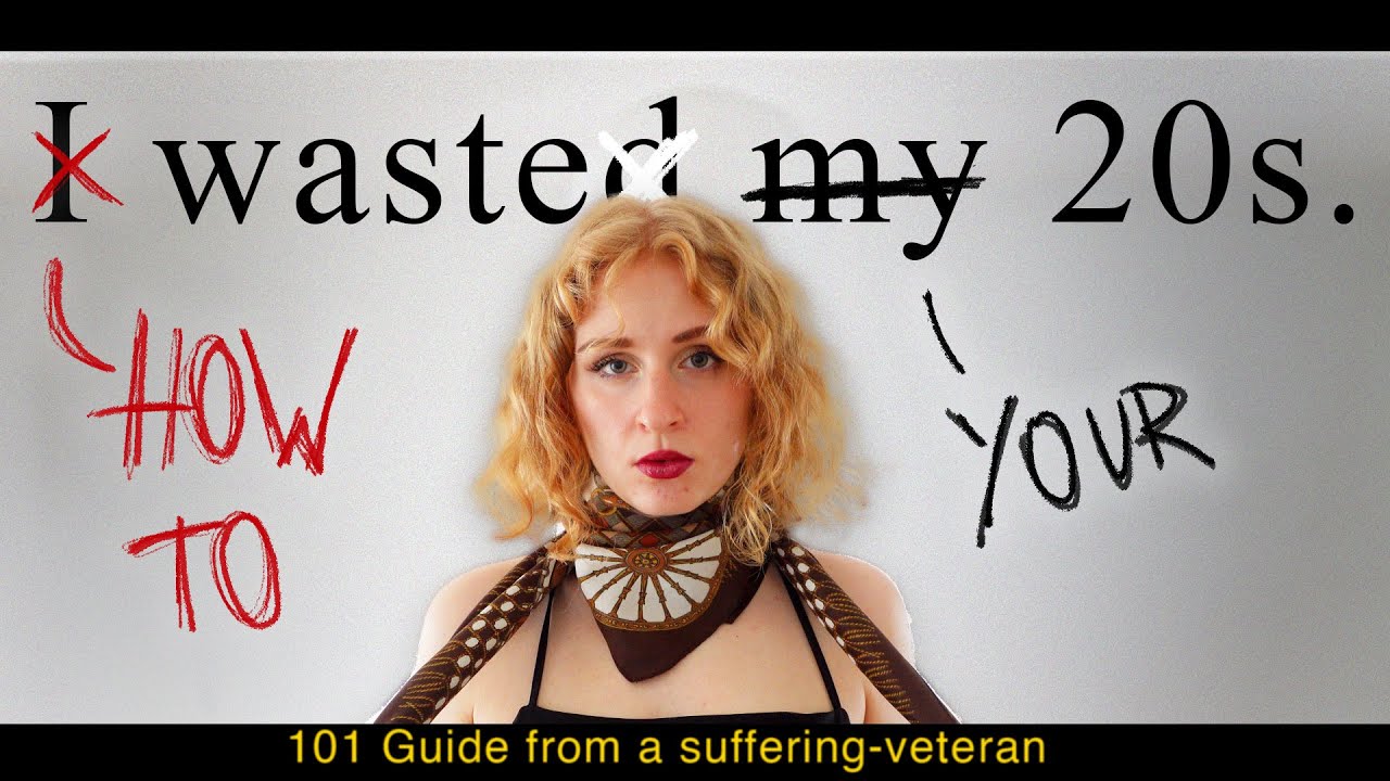 YouTube post by @iCharlyprime for Lingoda. Caption reads: feel like you're wasting your 20s? you're not....