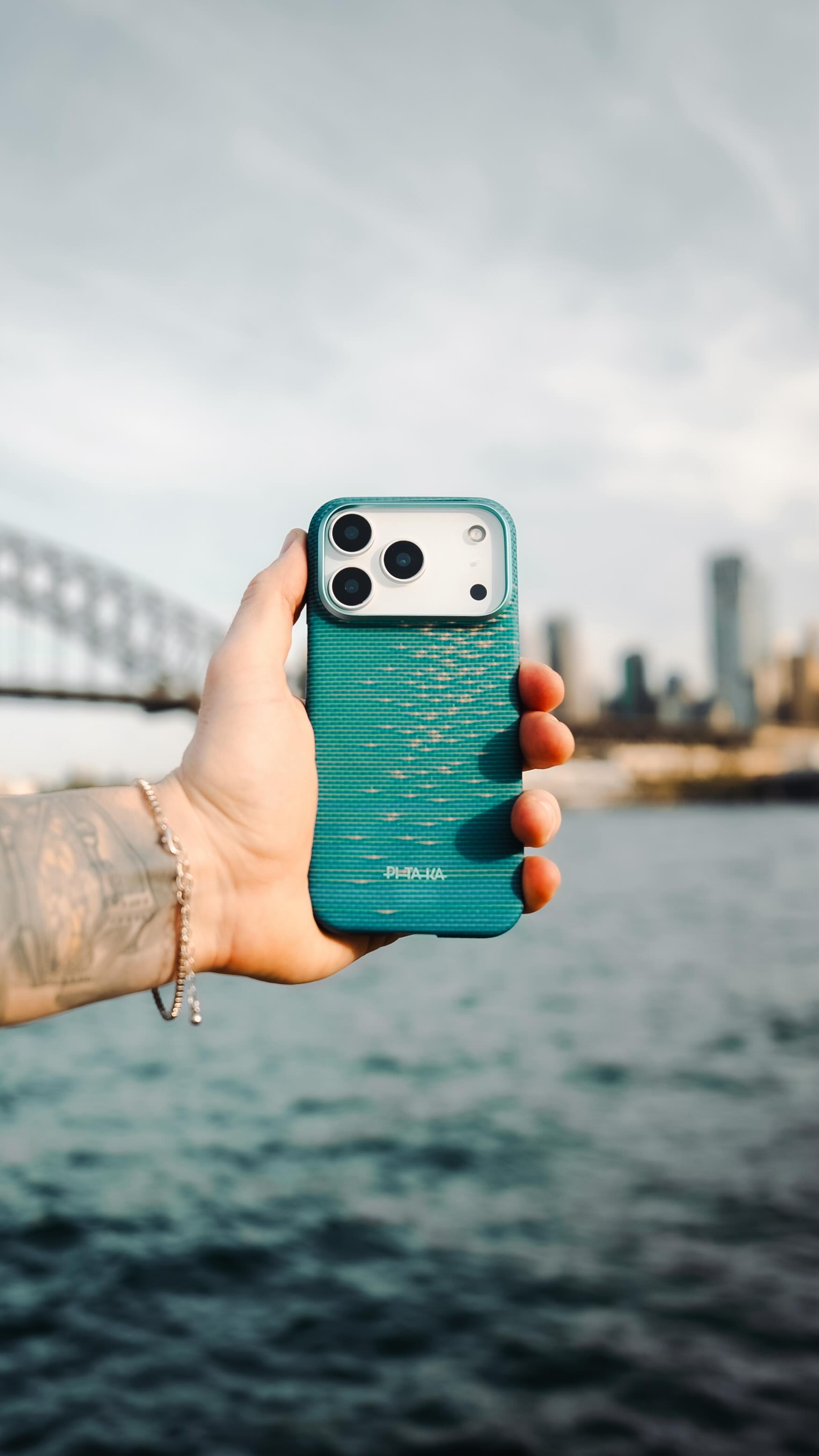 Instagram post by @jaysonrobertson for PITAKA. Caption reads: One of my favorite things to film is the sun....