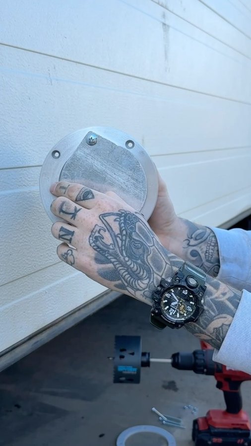 Instagram post by @krugerconstruction for Spyder Products. Caption reads: [...] doors @exceedautomotive • Used a....