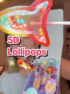 TikTok post by @susan.michellex for Happy Global Choice. Caption reads: The coolest 5D lollipops 🍭 @HAPPY GLOBAL CHOICE....