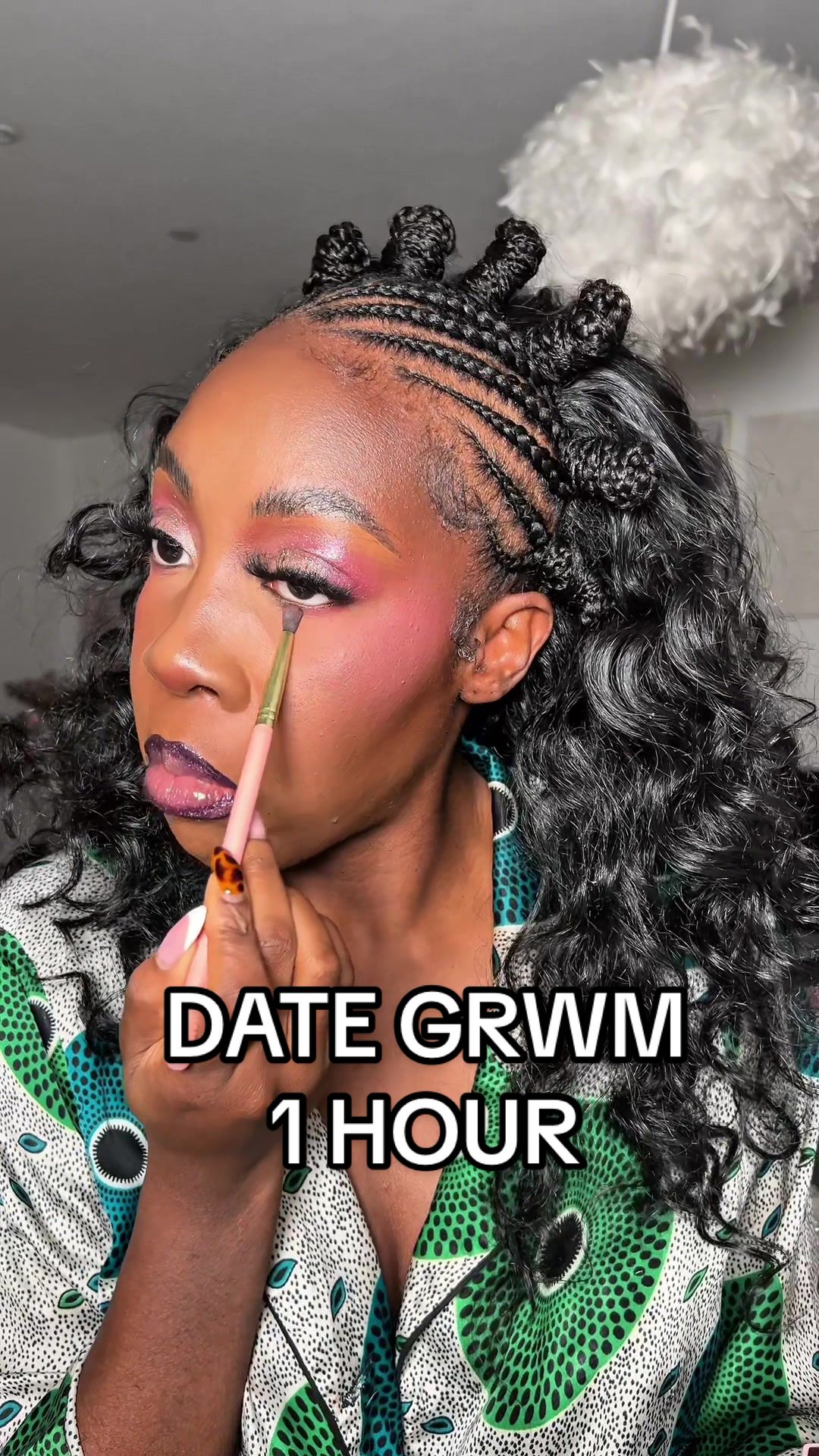 TikTok post by @sincerelyoghosa0 for Urban Decay. Caption reads: Procrastinators unite…tomorrow 🤣😭😭😭hope u love....