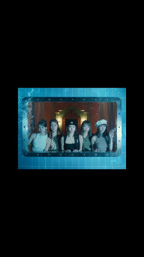 Instagram post by @le_sserafim for Android. Caption reads: LE SSERAFIM 5th Mini Album 'HOT'
<Come Over>....