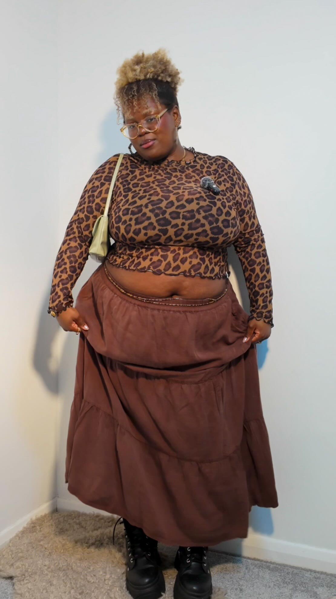 Instagram post by @naomi.native for Lucy & Yak. Caption reads: what I would’ve worn to the @lucyandyak ldn pop up....