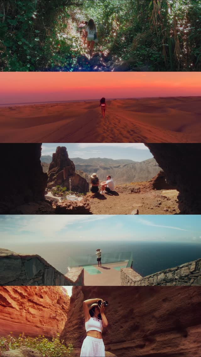 Instagram post by @alvaro_arbe for SANDMARC. Caption reads: Filmmaking on iPhone, redefined 🎥 Shot with the....