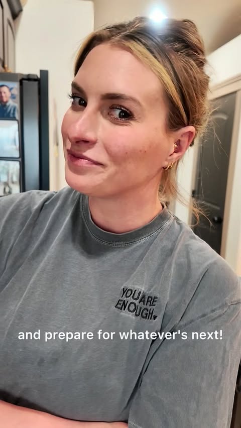 Instagram post by @jessicabmathie for Loop Earplugs. Caption reads: [...] and me hanging on by a thread 😅 #ad....