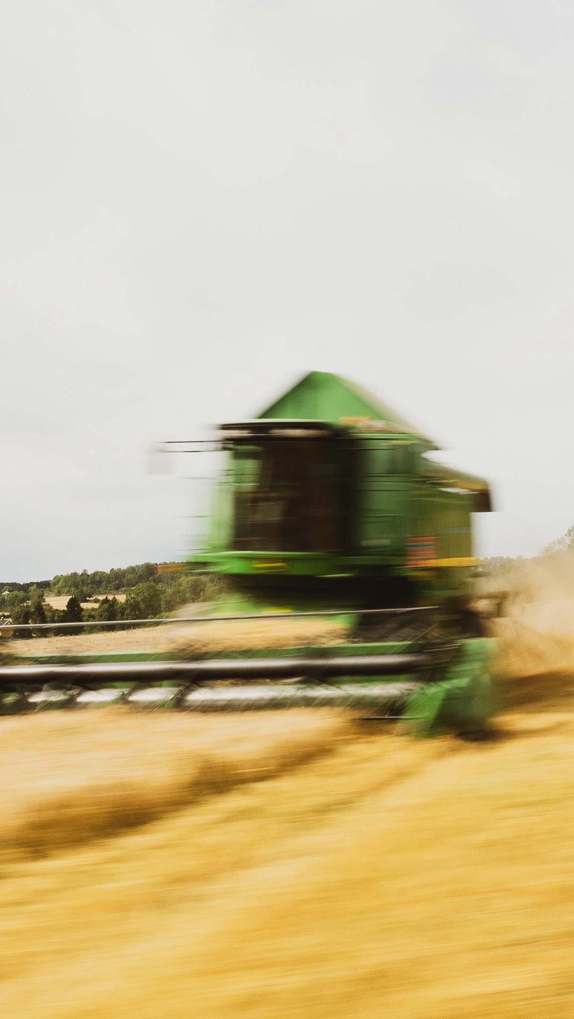 Instagram post by @olebaldishol for John Deere. Caption reads: #reklame Link til den nye YouTube filmen ligger i....