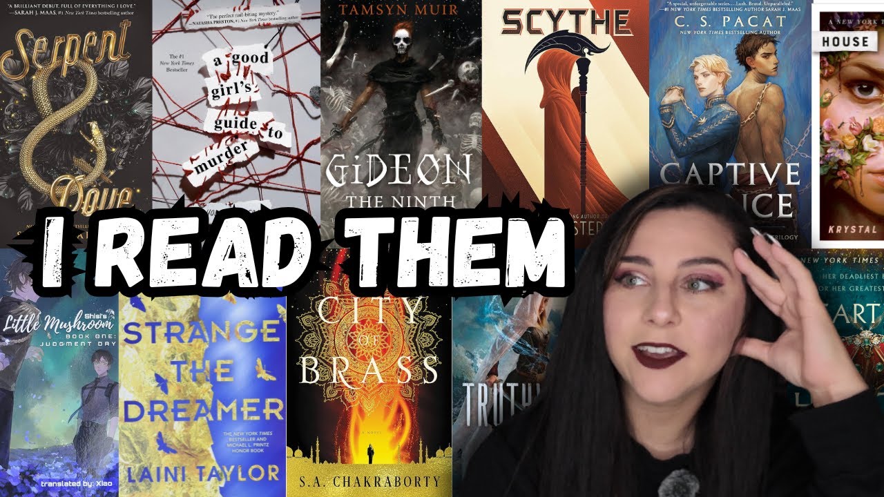 YouTube post by @ReadswithRachel for BookoftheMonth. Caption reads: I READ YOUR BOOK REQUESTS.