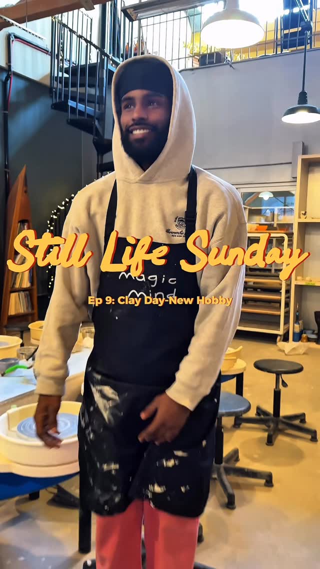 Instagram post by @deivysnicola for Magic Mind. Caption reads: Still Life Sundays 
Ep. 9 : Clay Day
Trying New....