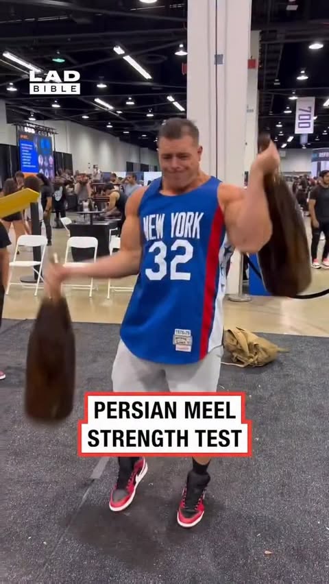 Instagram post by @powerhousepersia for LADbible. Caption reads: @ladbible 🇮🇷🇮🇷🇮🇷

I will revive Zūrkhaneh....