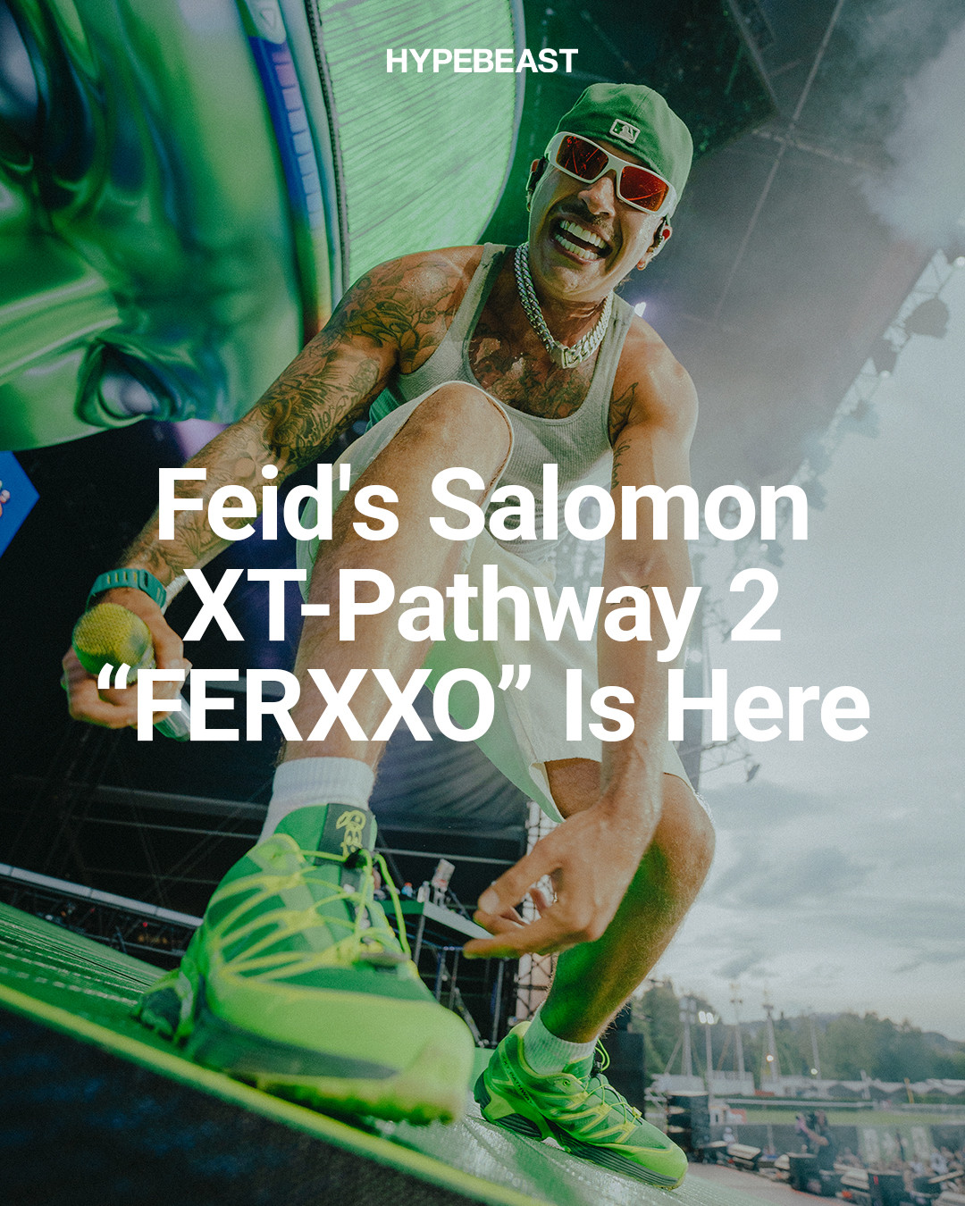 Instagram post by @hypebeastlatam for HYPEBEAST. Caption reads: After several months of teasers, it's finally time....