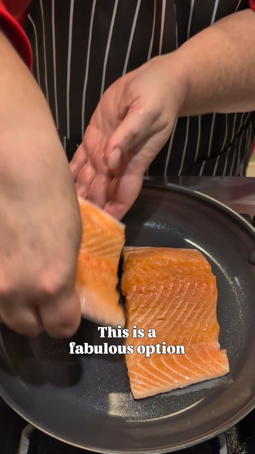 Instagram post by @pandemicfoodie for Bluehouse Salmon. Caption reads: [...] caesar and add this delicious baked....