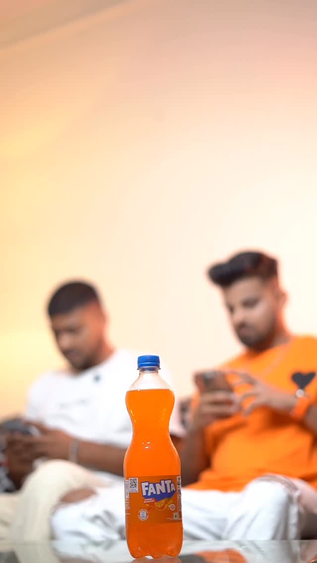 Instagram post by @katiyar_king_00 for Fanta. Caption reads: #Ad When the day feels dull, crack open a Fanta....