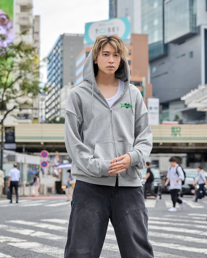 Instagram post by @shoji_kohei_official for That's life. Caption reads: @thatslife.jp HEAVY WEIGHT 12.0oz "POSTER BOY"....