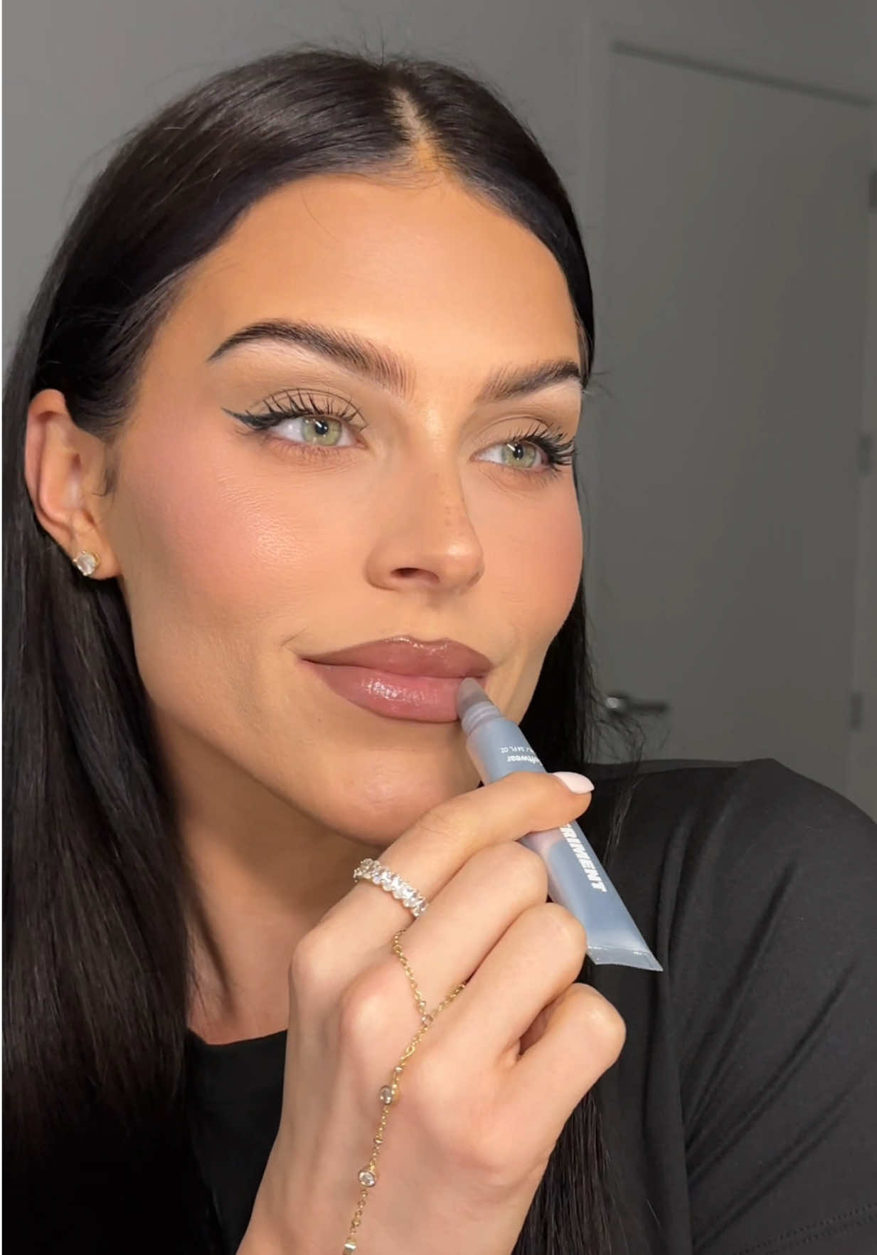 TikTok post by @madisonmkrohn for Experiment Beauty. Caption reads: [...] — Null, Byte, and my fav, Void! @Experiment....