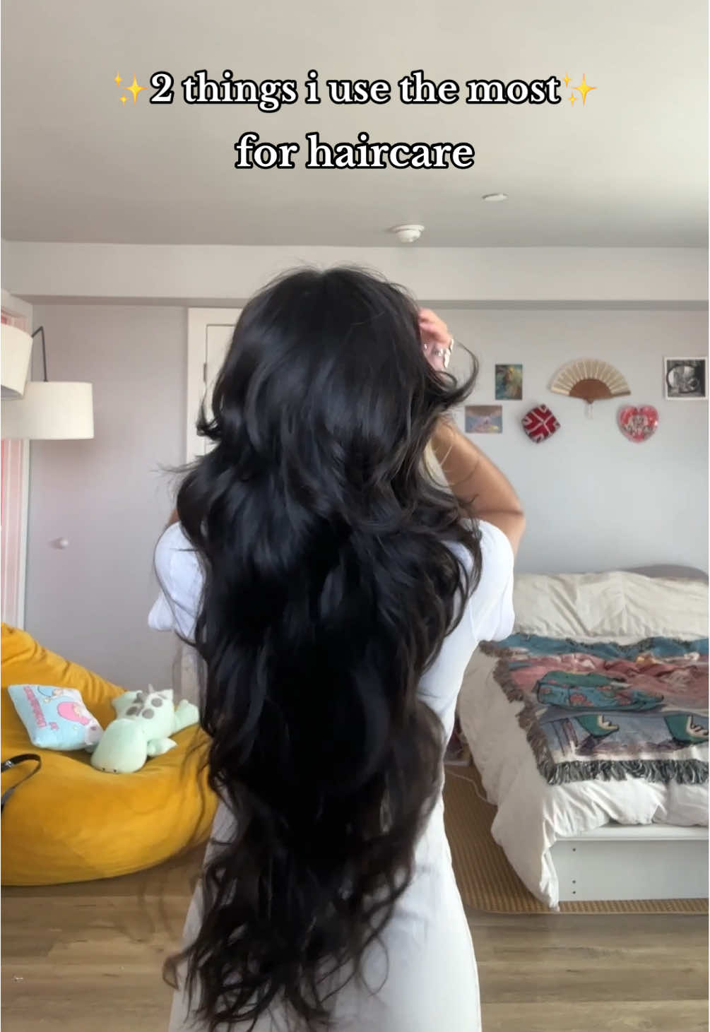 TikTok post by @godtobias for Fable and Mane. Caption reads: don’t worry hair products there’s enough alex to....