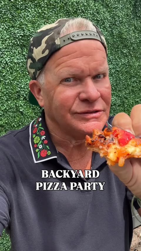Instagram post by @chefdavemartin for Ooni. Caption reads: [...] pizza party I picked up the @OoniHQ Koda 16....