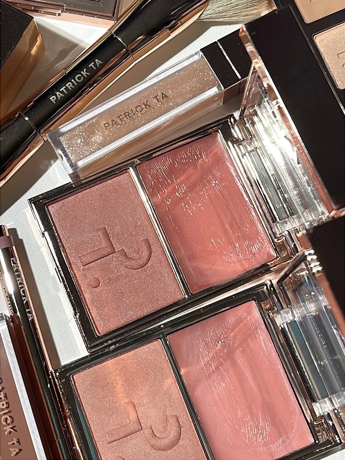 Instagram post by @leslovesbeauty for Patrick Ta. Caption reads: [...] Nobody does Pinky Nudes like....