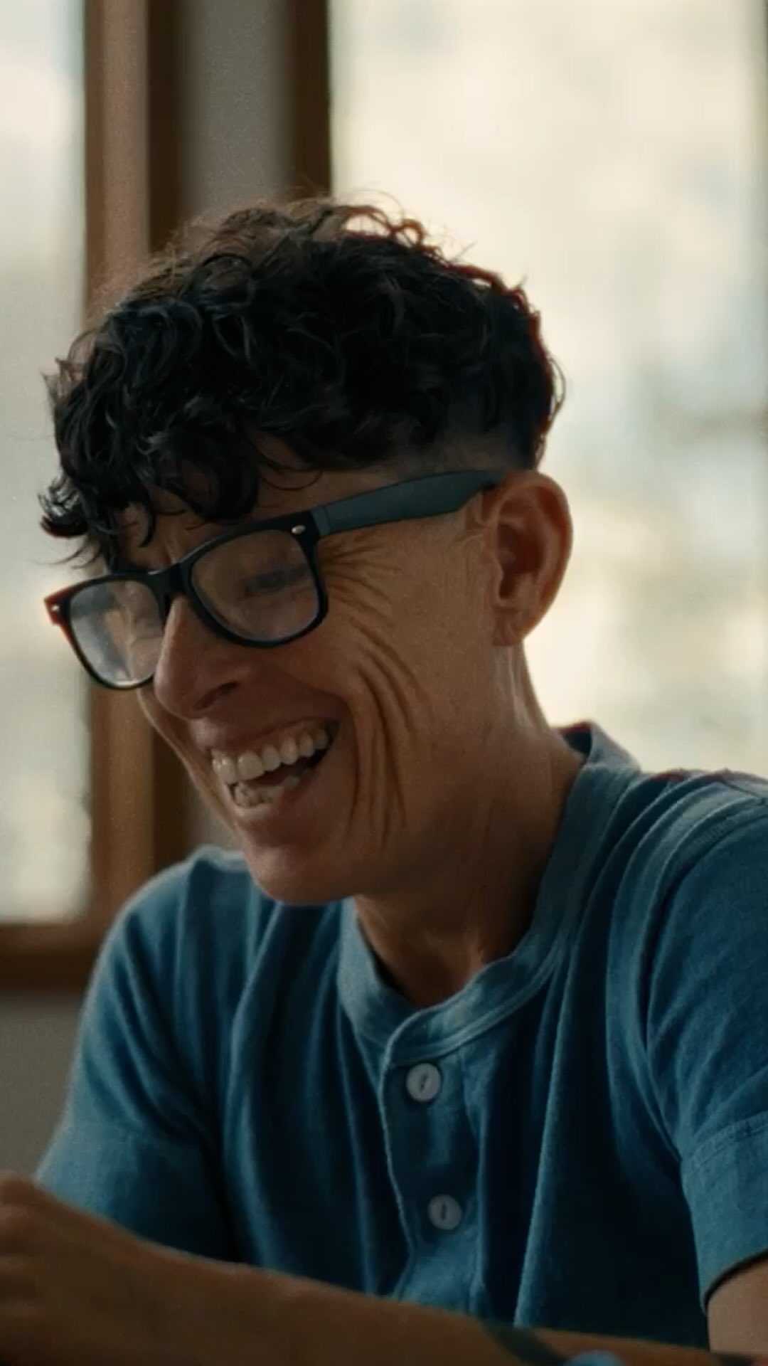 Instagram post by @meganfalley for Apple TV. Caption reads: Only Poet Laureate Andrea Gibson could use so few....