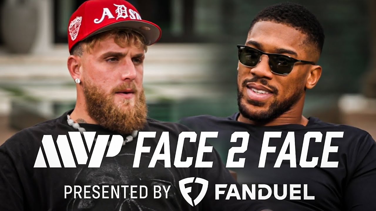 YouTube post by @Most_Valuable_Promotions for Call of Duty. Caption reads: JAKE PAUL VS. ANTHONY JOSHUA | MVP FACE 2 FACE....