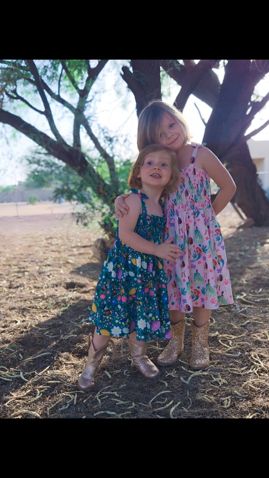 Instagram post by @acsyrup for PatPat. Caption reads: Disney Desert Daisies 🌼....