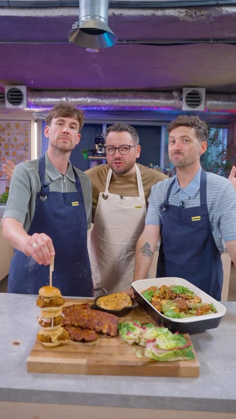 Instagram post by @sortedfood for Harvester. Caption reads: AD | We’ve been challenged by @harvesteruk to....