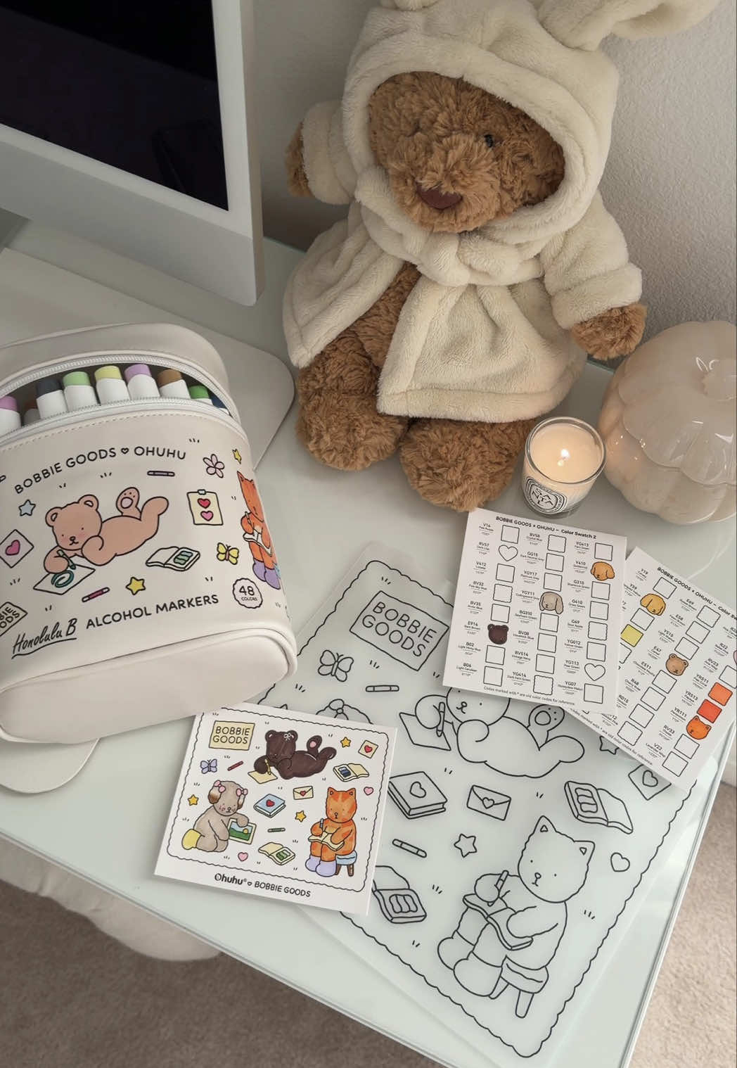 TikTok post by @chiyobabe for Bobbie Goods. Caption reads: [...] amazon right before the drop!! #bobbiegoods....