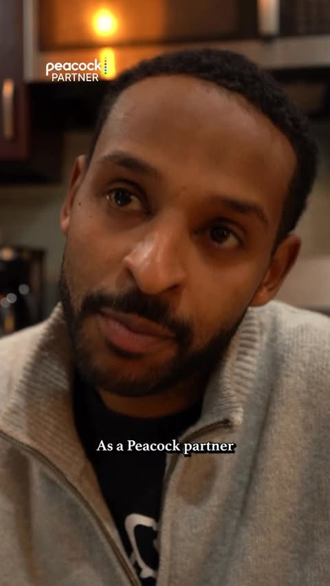 Instagram post by @alloramomo for Peacock. Caption reads: #peacockpartner Finding a roomate to watch The....