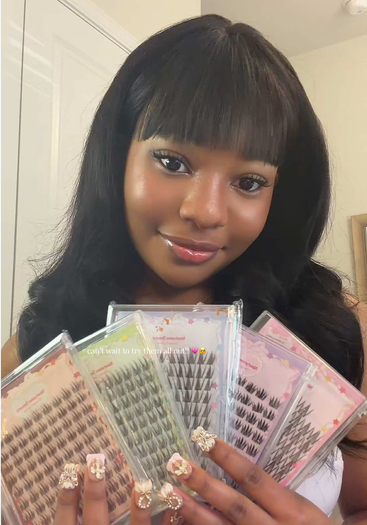 TikTok post by @mallysunos for Ninetynine Dreams. Caption reads: my new favorites 🥹💕🫰🏾@NinetynineDreams....