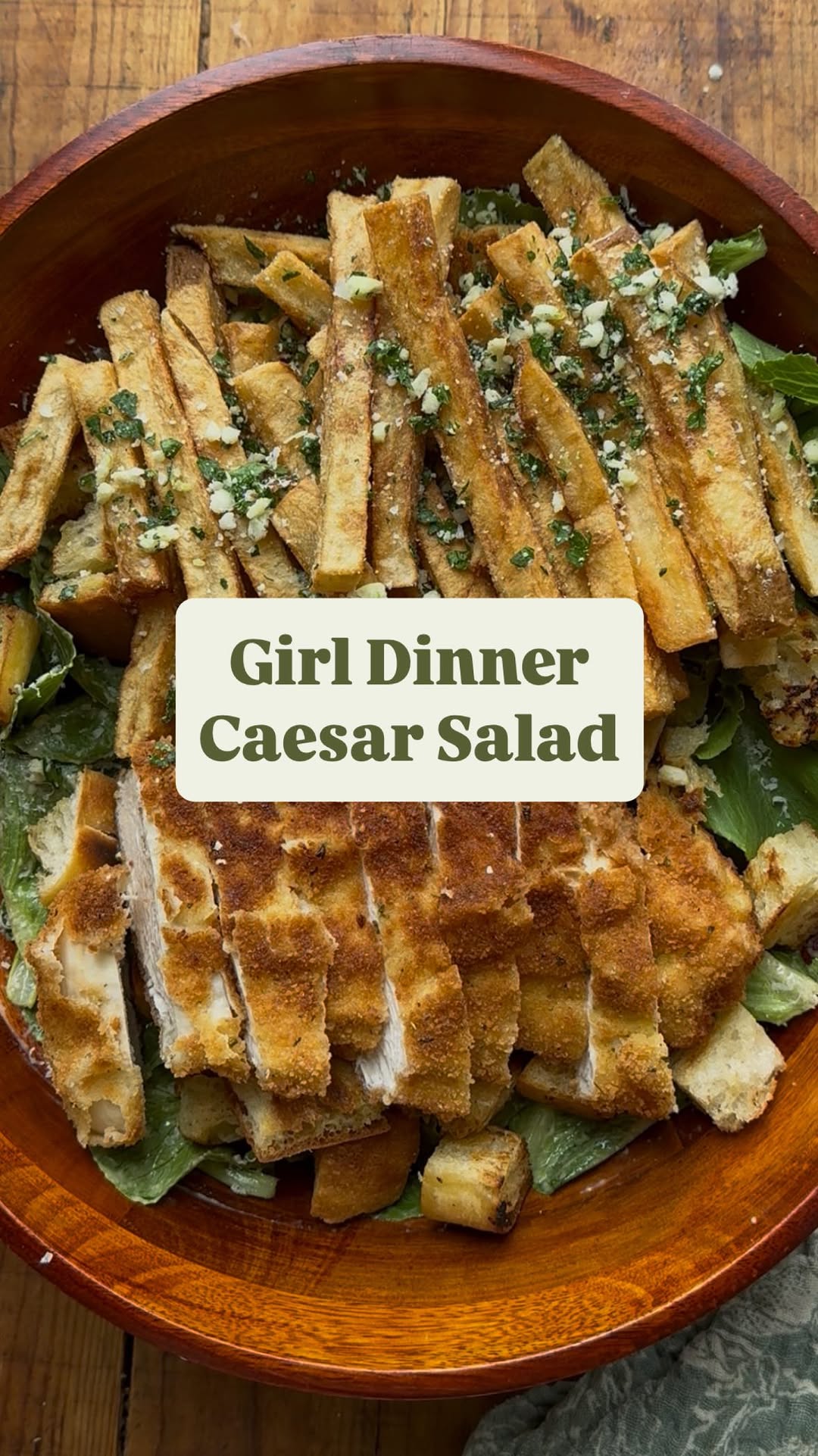 Instagram post by @dianemorrisey for Little Leaf Farms. Caption reads: This Girl Dinner features the trio of champs…....