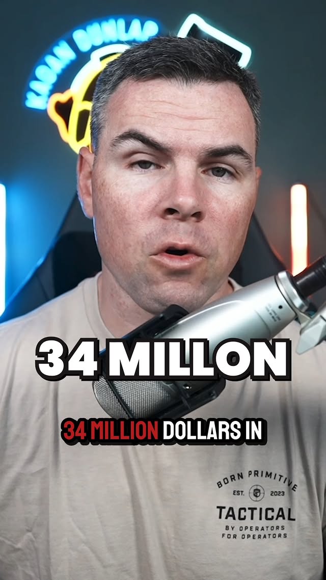 Instagram post by @kagan.dunlap for Born Primitive. Caption reads: @bornprimitive and @blackriflecoffee Raised 34....