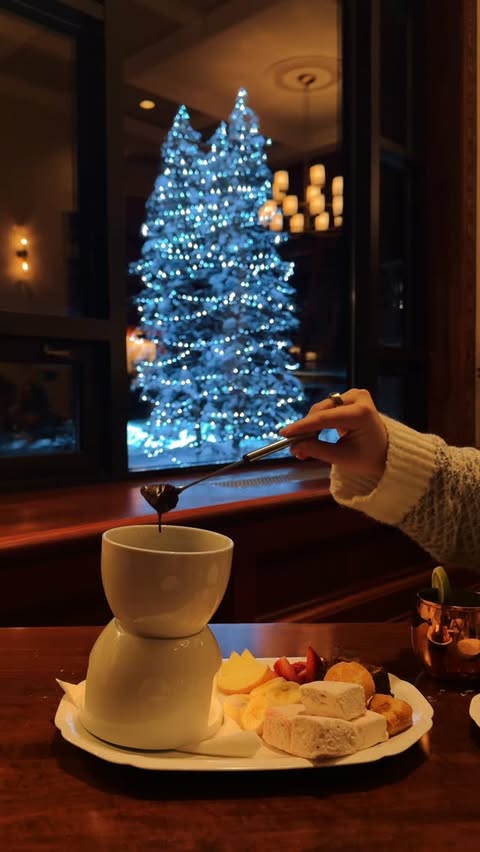 Instagram post by @jasminstanleyy for Fairmont Hotels & Resorts. Caption reads: There’s no place quite like @fairmontcll ✨💙 I....