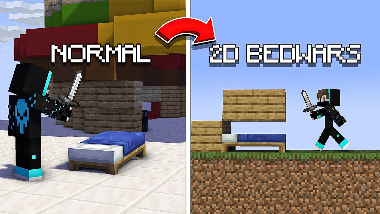 YouTube post by @epickiller for GameSir. Caption reads: Winning Every Secret Bedwars Game.