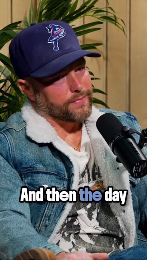 Instagram post by @higgins.ben for iHeartRadio. Caption reads: [...] while. In partnership with @iheartradio we....