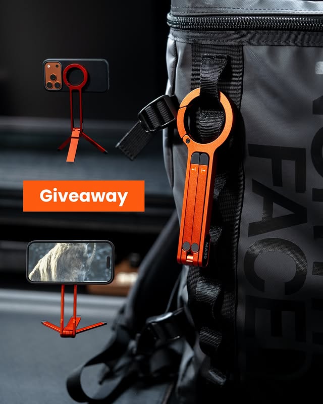 Instagram post by @threeblacknumbers for Ulanzi. Caption reads: [...] Time🚨

🎄 Christmas Giveaway with Ulanzi....