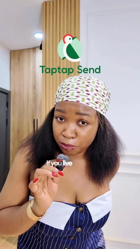Instagram post by @victoire_mahounou for Taptap Send. Caption reads: [...] know you all agree with that. So use....