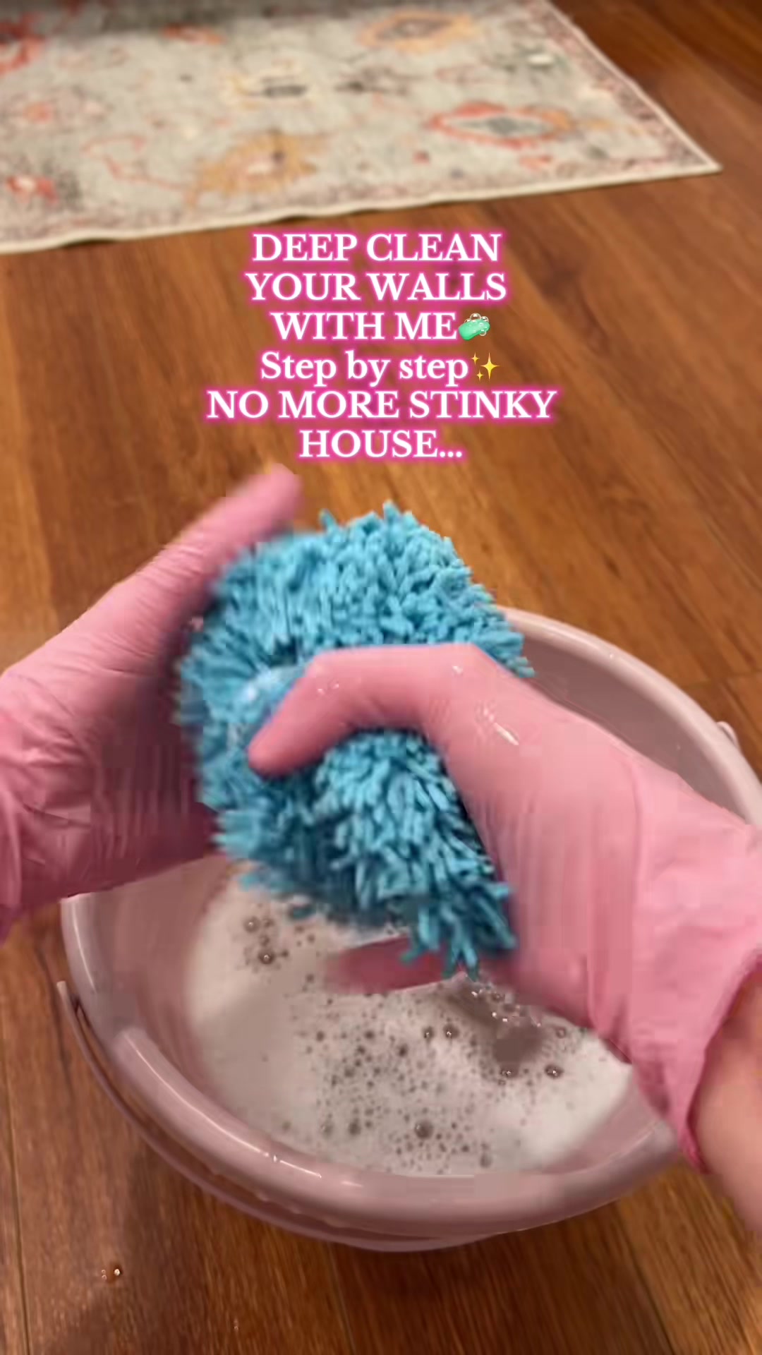 TikTok post by @tanya_cleanhome for KEEPOW. Caption reads: No more stinky house 🤌@KEEPOW_US [...].