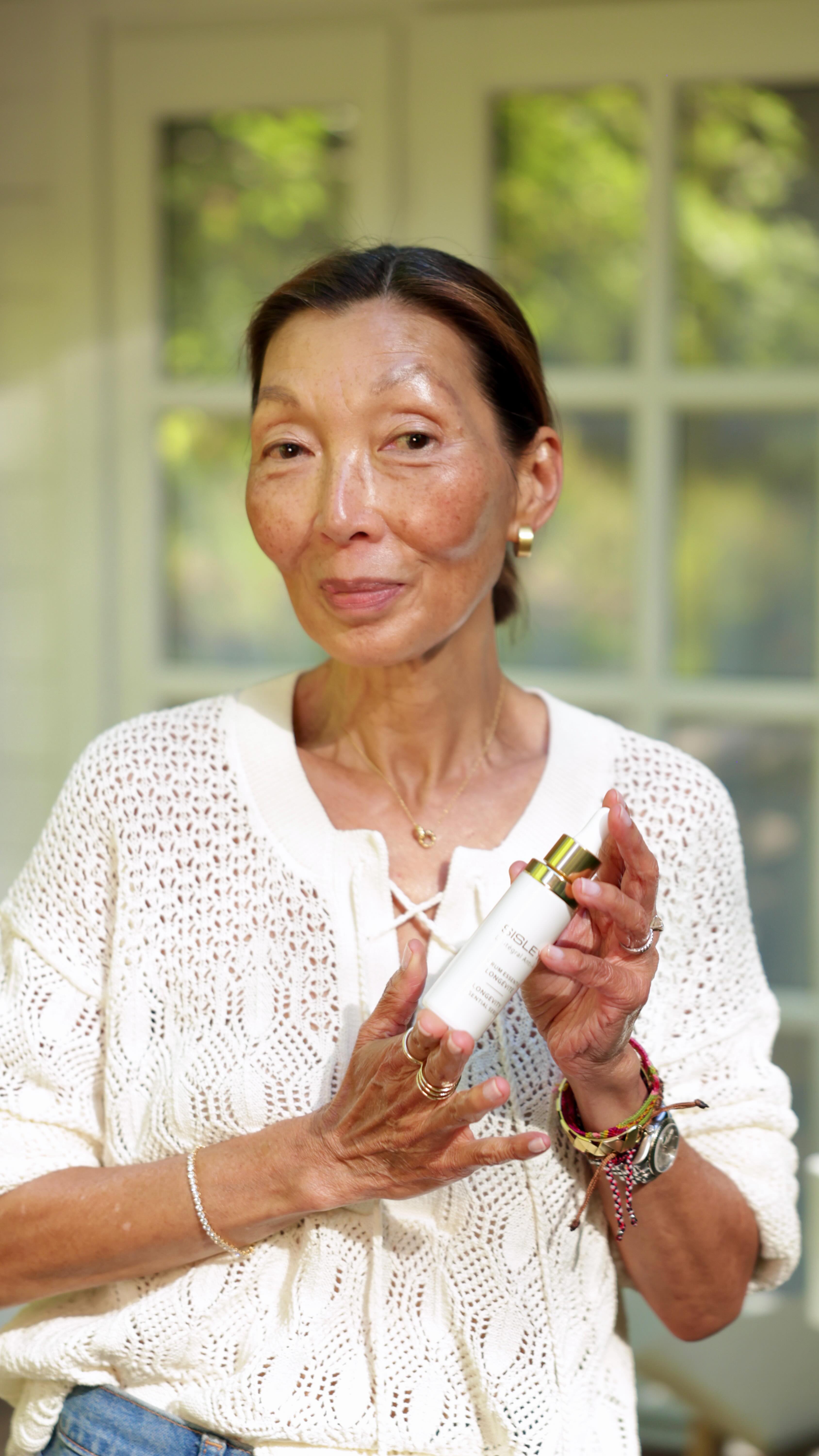 Instagram post by @californiaistoocasual for Sisley Paris. Caption reads: Proof that beauty never fades, it evolves
This is....