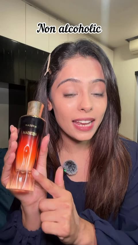 Instagram post by @shimmer_n_shinee for Naseem Perfume. Caption reads: I found my wedding fragrance from @naseemperfume....