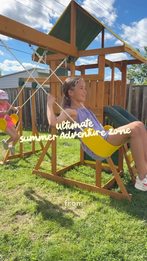 Instagram post by @ashleyymarie.ca for Canadian Tire. Caption reads: [...] track of three kids at once. 😂☀️....