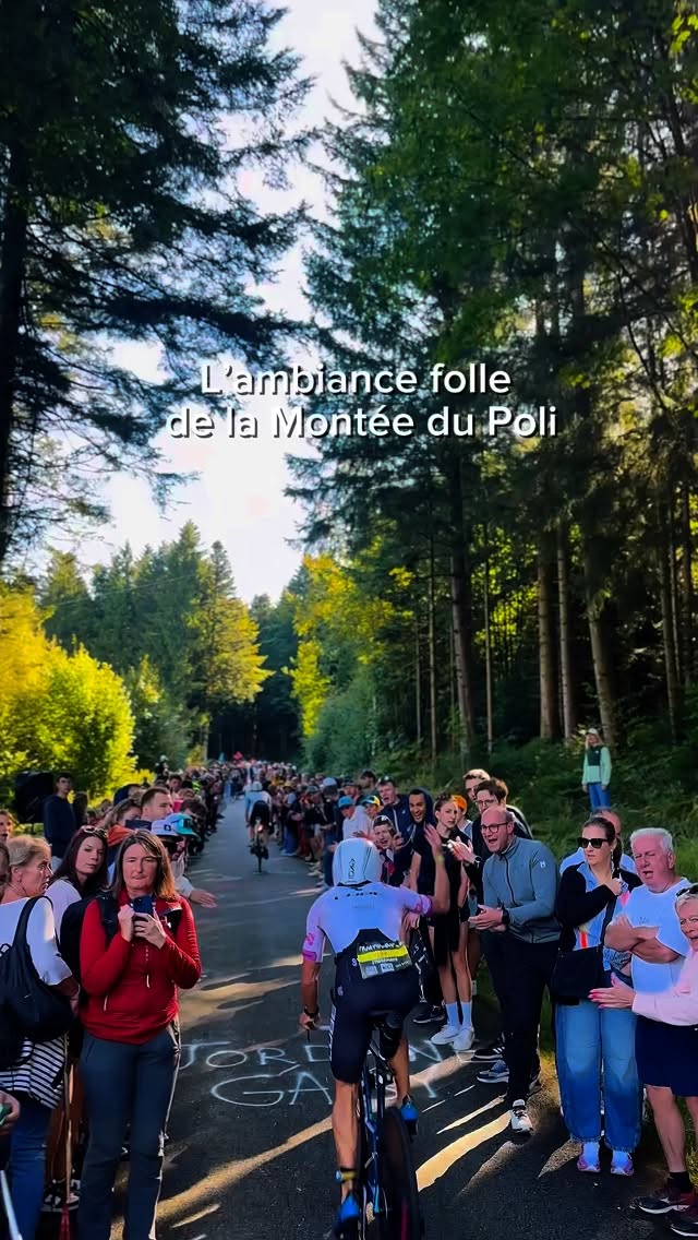 Instagram post by @pierre_stieremans for Lidl CZ. Caption reads: L’incroyable ambiance dans la Montée du Poli....