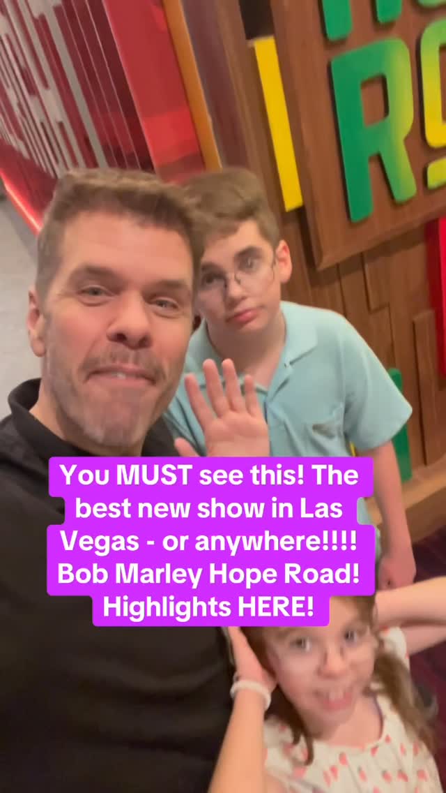 Instagram post by @perezpodcast for MGM Resorts. Caption reads: I was not expecting all THIS!....