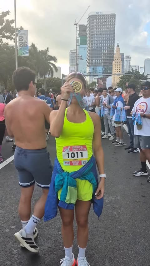 Instagram post by @claireholt for Altra Running. Caption reads: [...] to my actual coach and bought these....