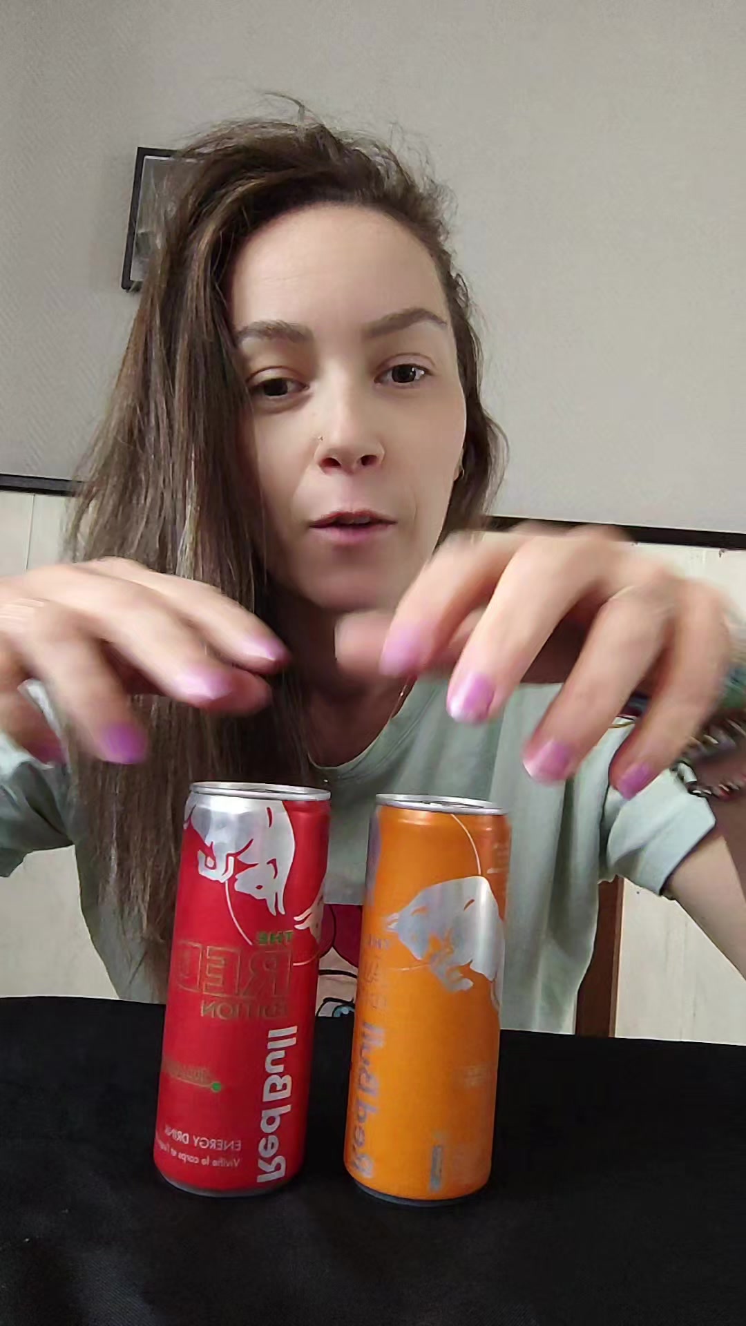 TikTok post by @marleneneau for Red Bull. Caption reads: [...] mélange après celui là ? #redbull....