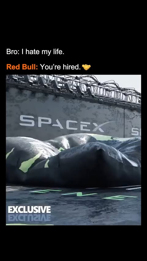 Instagram post by @entrepreneurialogyy for Red Bull. Caption reads: [...] adrenaline speaks louder than words. Red....