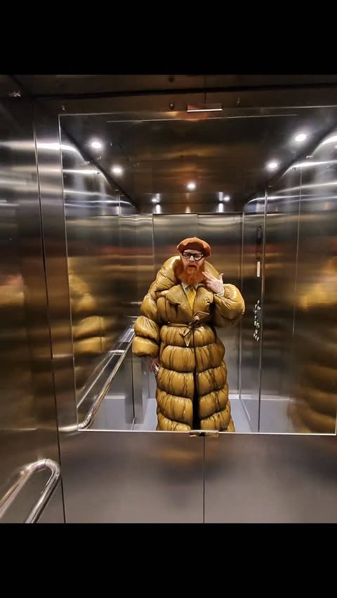 Instagram post by @jayybeech for Diesel. Caption reads: The most luxurious trash bag you ever did see 💅....