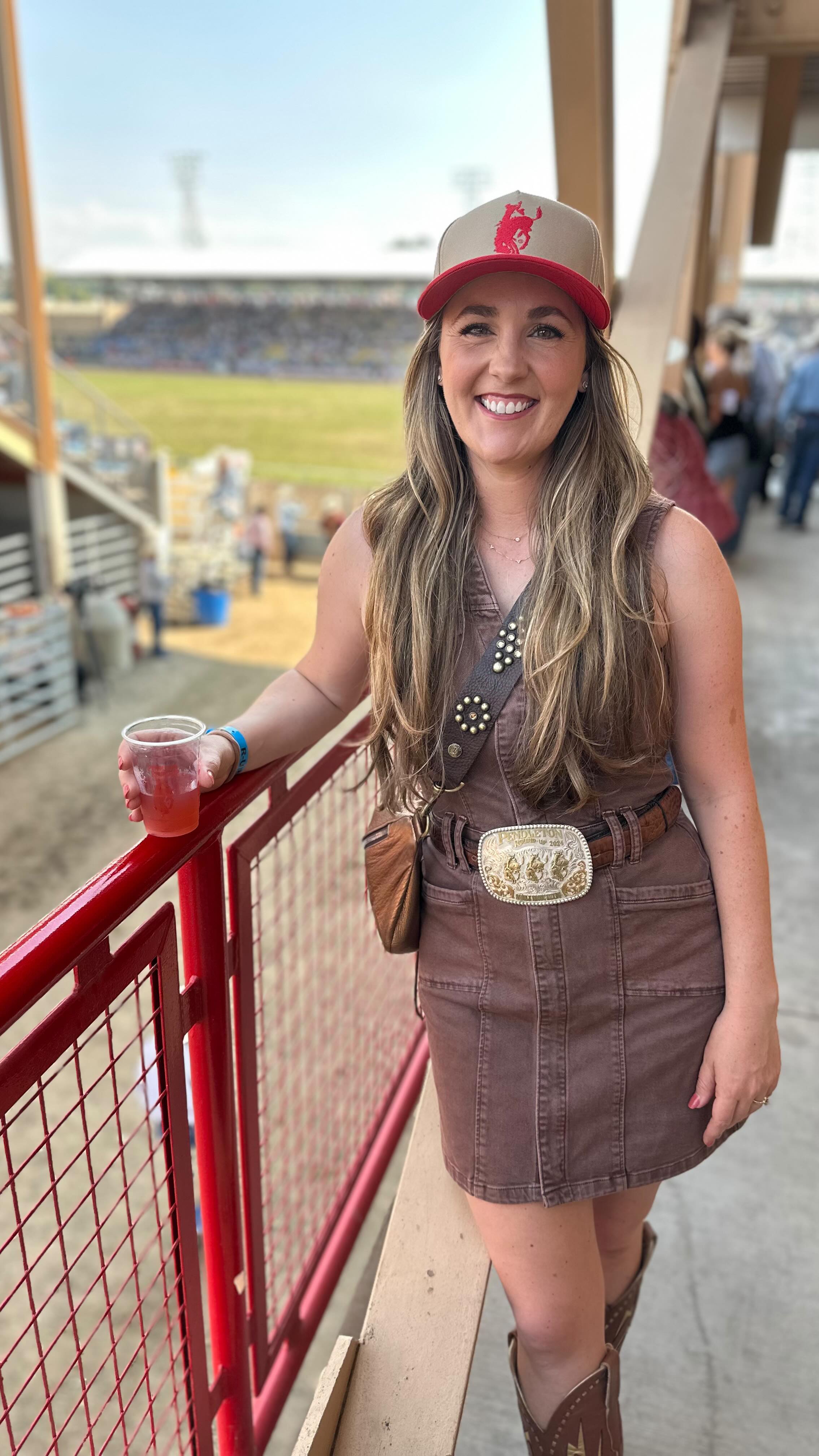 Instagram post by @calamityjanie for Pendleton Whisky. Caption reads: The best week at The Pendleton Roundup!! From....